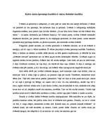 Eseja 'Katra mūsu ķermeņa kustība ir mūsu dvēseles kustība', 1.