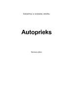 Biznesa plāns 'Biznesa plāns SIA "Autoprieks"', 1.