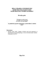 Eseja 'Ar piemēriem apspriest apgalvojumu "Universitātes ir sakrālas vietas"', 1.