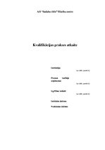 Prakses atskaite 'Kvalifikācijas prakses atskaite', 1.