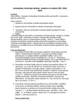 Referāts 'Zemkopības ministrijas darbība, atbalsts un budžets', 1.