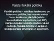 Prezentācija 'Fiskālā politika un valsts parāds', 2.
