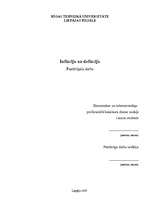 Referāts 'Deflācija un inflācija', 1.