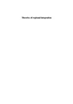 Eseja 'Theories of Regional Integration', 1.