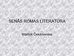 Prezentācija 'Senās Romas literatūra', 1.