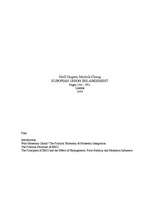 Konspekts 'Economic and Monetary Union', 1.