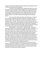 Eseja 'Gender Matters in Elementary School', 3.