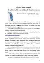 Konspekts 'Detalizēts 2. dzīves scenārija cilvēka raksturojums', 1.