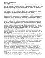 Eseja 'Deception and a Deathwish - Lies and Love', 1.