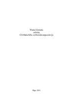 Referāts 'Cilvēkdarbību sistēmiskā organizācija', 1.