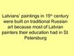 Prezentācija 'Painting in 19th Century in Latvia', 2.