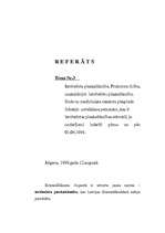 Referāts 'Prokurora rīcība', 1.