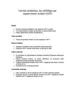 Referāts 'Latvijas ceļš uz NATO', 8.