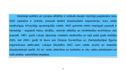 Prezentācija 'Apvienoto Nāciju Organizācijas
tiesiskais statuss un kompetence', 32.