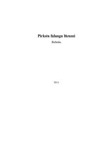 Eseja 'Pirkstu falangu lūzumi', 1.