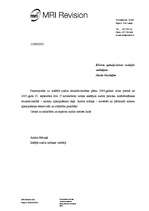 Referāts 'Iekšējā audita lieta SIA "MRI Revision"', 20.