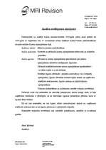 Referāts 'Iekšējā audita lieta SIA "MRI Revision"', 25.