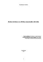 Referāts 'Krāsu ietekme uz cilvēka emocionālo stāvokli', 1.