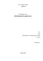 Referāts 'Mārketinga plāna sagatavošana', 1.