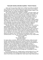 Eseja '"Varai pīder laiceiba, taisneibai - myužeiba." Francis Trasuns', 1.