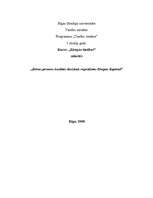 Referāts 'Brīvas personu kustības tiesiskais regulējums', 1.