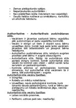 Konspekts 'Vecāku audzināšanas stili', 5.