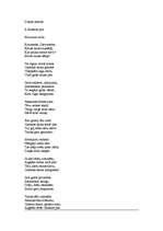 Konspekts 'Piecu Ausekļa dzejoļu analīze', 1.