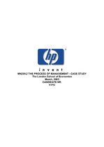Prezentācija 'Hewlett-Packard (HP) Case Study', 1.