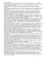 Eseja 'The Report Outlines the Factors Surrounding Project Failure', 1.