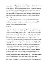 Eseja 'Alternatīvās pedagoģijas ideju izmantošana mūsdienās bērniem emocionāli drošas u', 2.