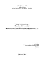 Referāts 'Personāla vadības organizatoriskās metodes VSIA slimnīcā "Gintermuiža"', 1.