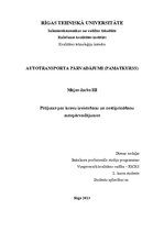 Konspekts 'Smagsvara un lielgabarīta kravas (baļķu) nostiprināšanas un pārvadājumu analīze', 1.