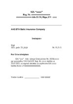 Paraugs 'Iesniegums par Octas izbeigšanu', 1.