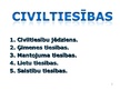 Prezentācija 'Civiltiesības', 1.