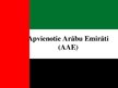 Prezentācija 'Apvienotie Arābu Emirāti', 1.