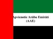 Prezentācija 'Apvienotie Arābu Emirāti', 1.
