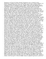 Eseja 'The Civil Rights Movement', 1.