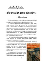 Referāts 'Ekspresionisms', 7.