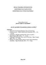 Konspekts 'Komunikācijas jēdziens un būtība', 1.