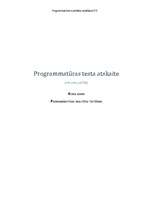 Konspekts 'Sistēmas testēšanas dokumentācija', 11.