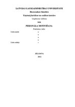 Referāts 'Personāla motivēšana', 1.