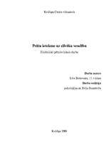 Referāts 'Prāta ietekme uz cilvēka veselību', 1.