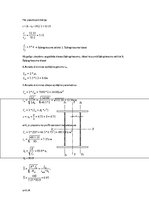 Konspekts 'Centriski spiestas tērauda kolonnas nestspējas noteikšana', 4.