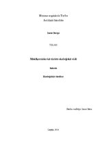 Referāts 'Makšķernieks kā tūrists ekoloģiskā vidē', 1.