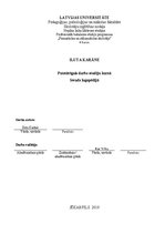 Konspekts 'Bērna runas pārbaude', 1.