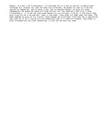 Eseja 'Major Character Analysis', 2.