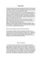 Konspekts 'Fruit Acids', 1.