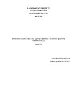 Referāts 'Dzimumu līdztiesība sodu izpildes tiesībās - sieviešu pozitīvā diskriminācija', 1.