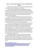 Eseja 'Чем бы отличался военный конфликт 21 века от Первой мировой войны?', 1.