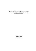 Referāts 'Ceļu satiksmes negadījumu izraisītāju kriminālatbildība', 1.